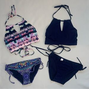 Athleta Swim Bikinis Top & Bottoms, All Size XS